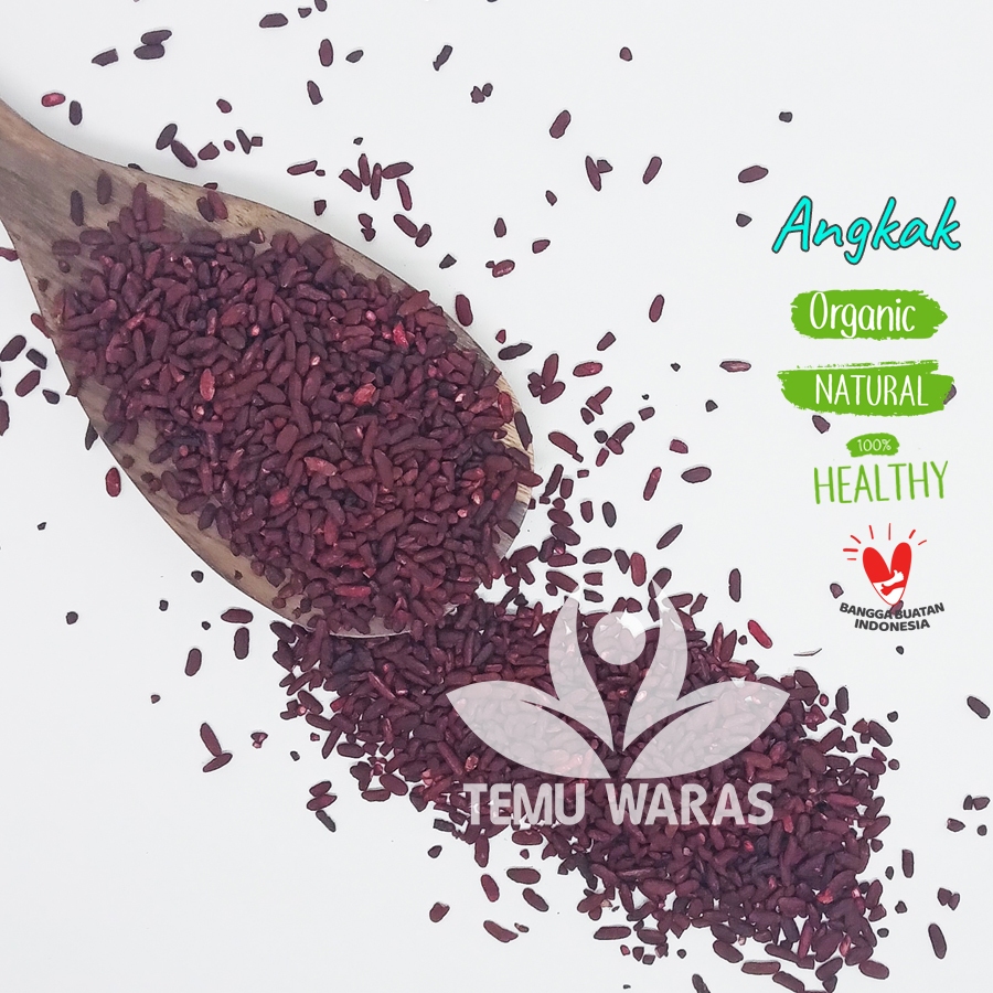 

Bersih! Angkak 1kg / Red Kojic Rice / ang-kak - Grade A