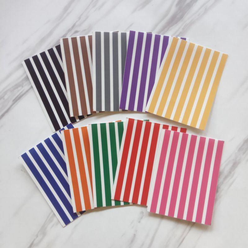

Sticker Deco Journal Stripe Pack Aesthetic DIY Scrapbook