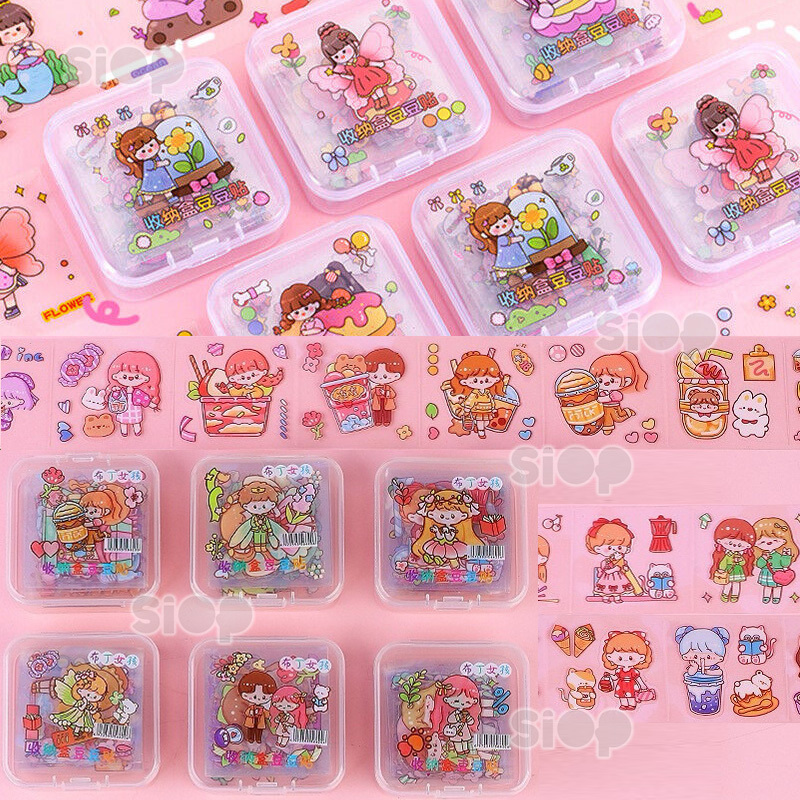 

C1S1 Sticker isi 12 Stiker Anak-Anak isi 12 Karakter Momo