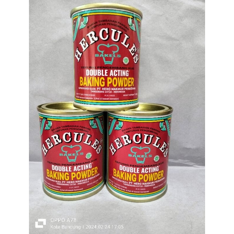 

HERCULES BAKING POWDER 110gr