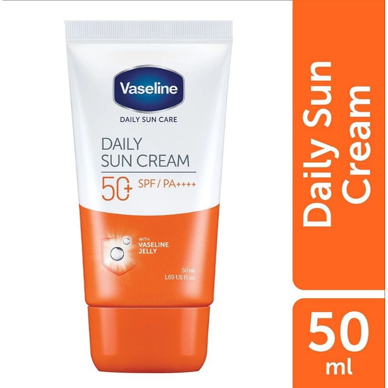 TONE-UP SUN CREAM SUNCREEN VASELINE SPF 40 & 50 / PA+++ WITH VASELINE JELLY DAILY SUN CARE STICK - 5