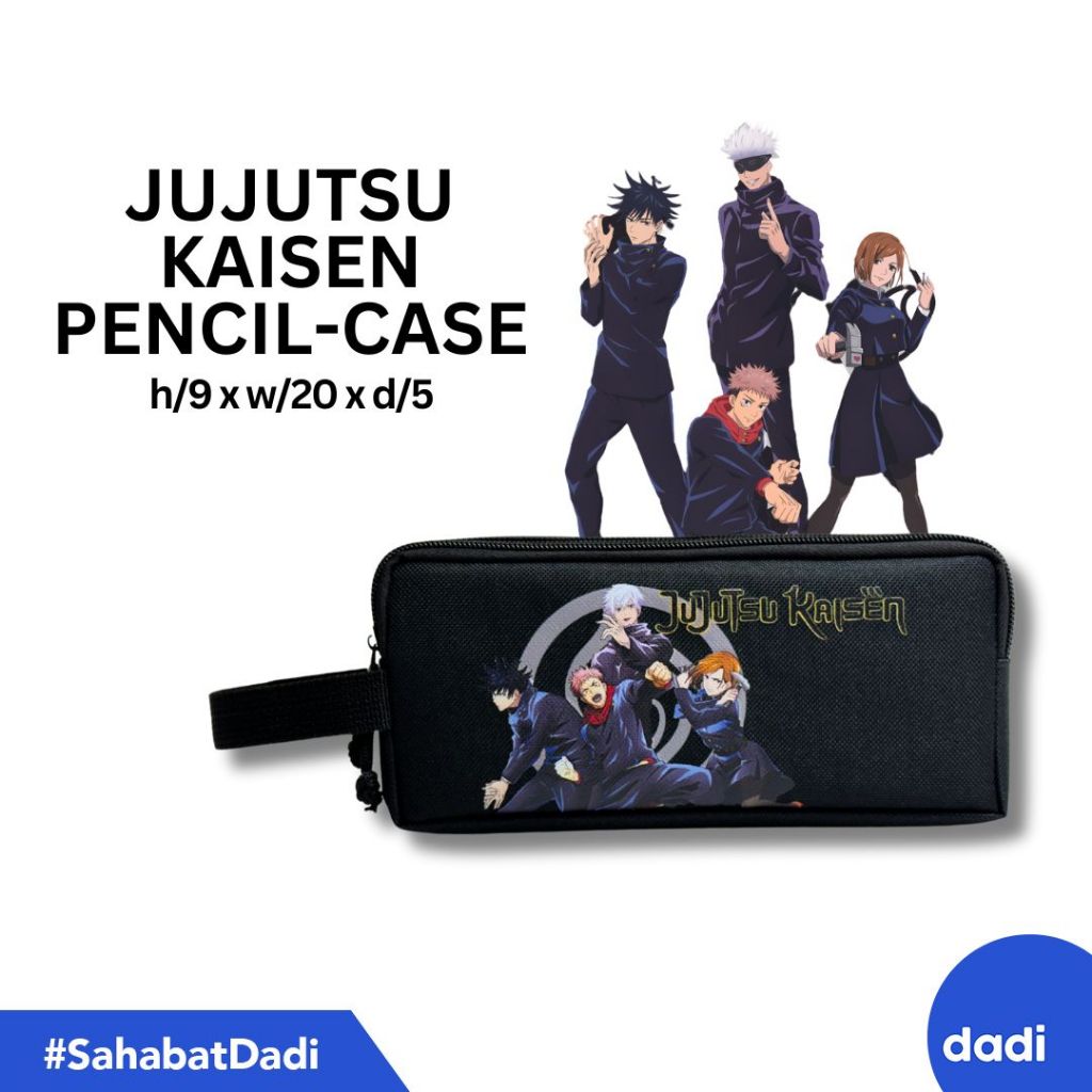 

Dadi - Jujutsu Kaisen Pencil Case - Tempat Pensil/Alat Tulis