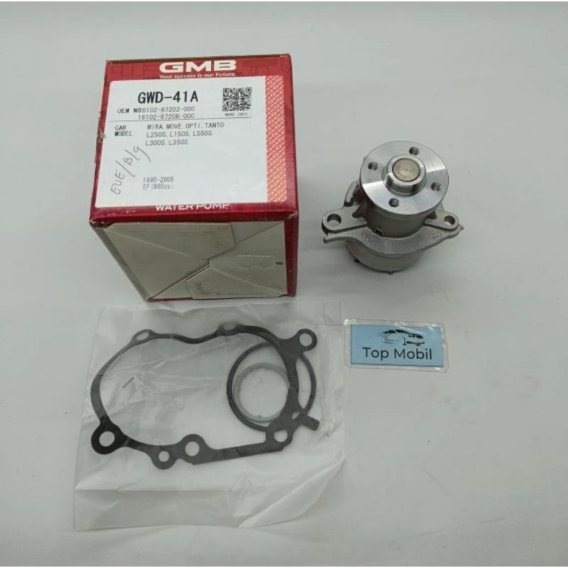Water pump Xenia 1000cc non VVT-I 2004-2006 GMB GWD 41A