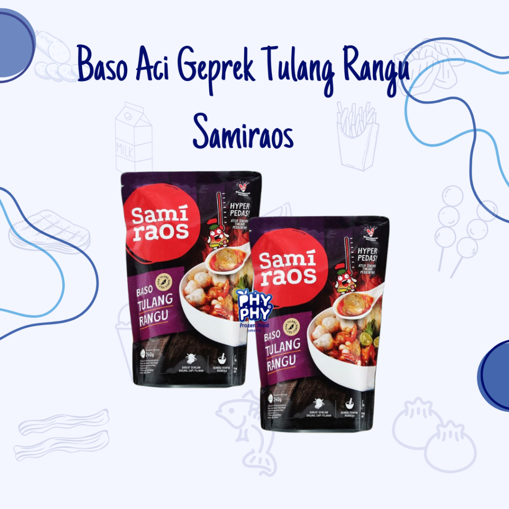 

Baso Aci Geprek Tulang Rangu Samiraos / Baso Aci Enak / Baso Aci Pedas