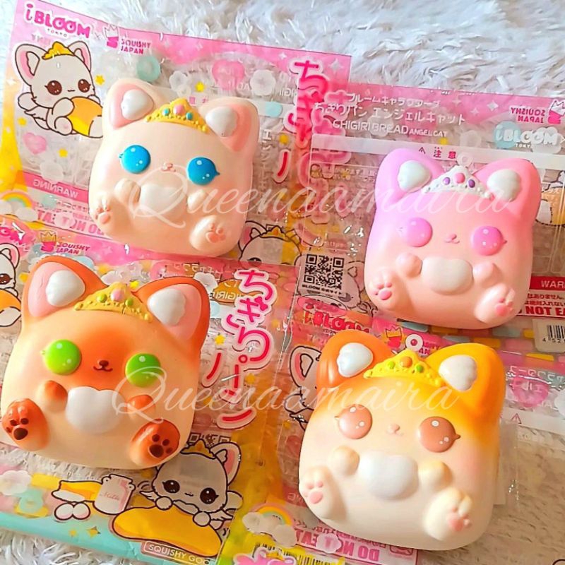 FLASH SALE SQUISHY CHIGIRI IBLOOM ANGEL CAT
