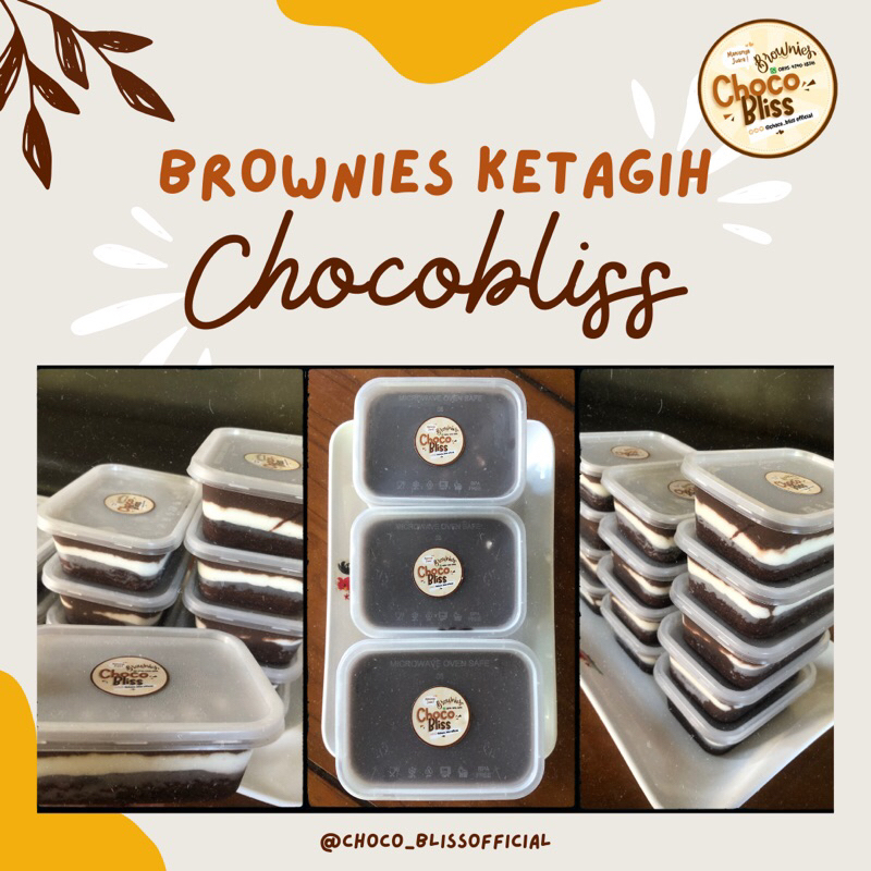 

Brownies Chocobliss | brownies coklat lumer | brownies coklat