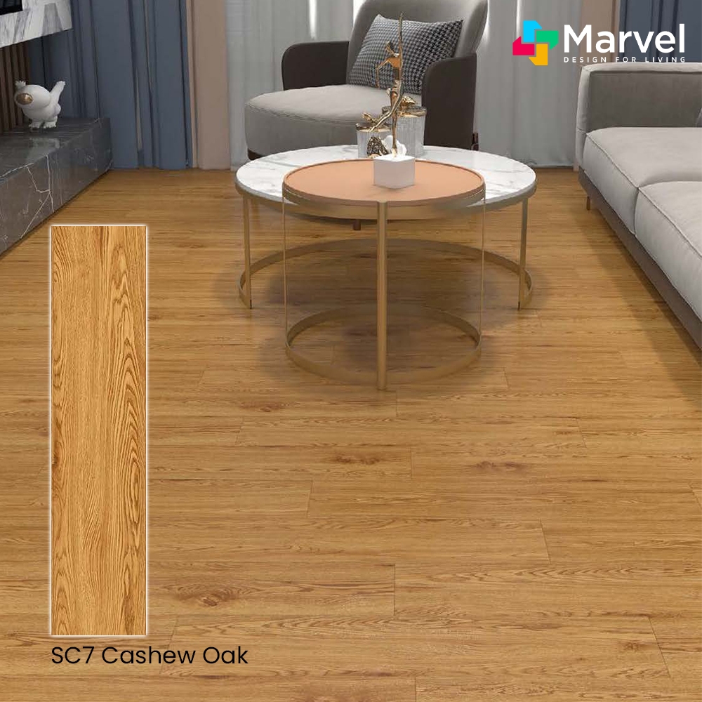 LANTAI VINYL KAYU PLANK FLOOR | MARVEL SPACE | TANPA LEM