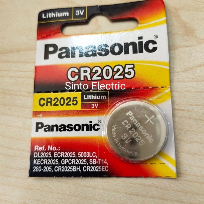 Baterai CR2025 Panasonic CR 2025