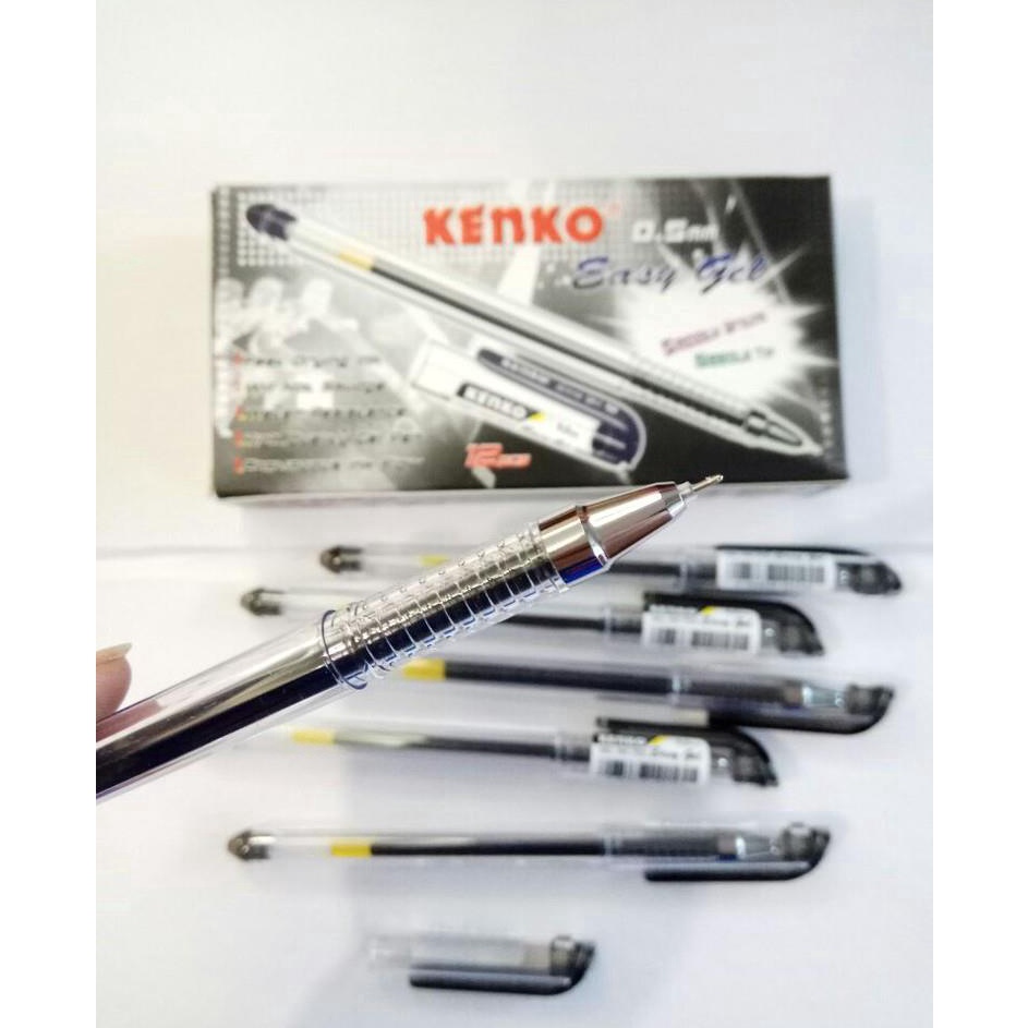 

88 Pulpen Easy Gel Kenko 12pcs