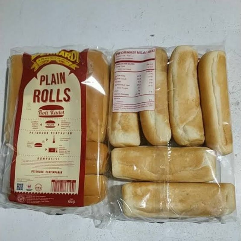 

Roti Hotdog bernardi isi 6