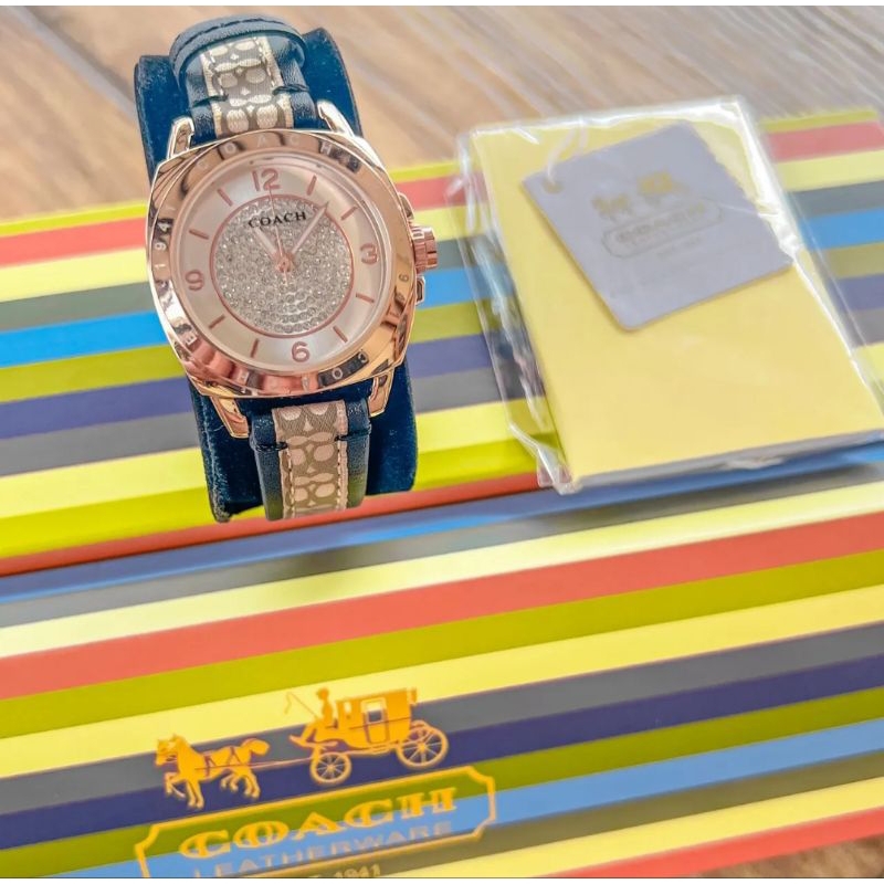 JAM TANGAN WANITA COACH KULIT