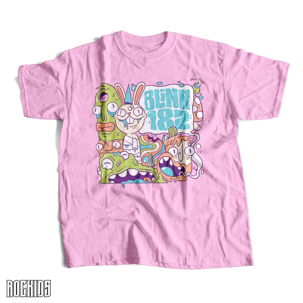 ROCKIDS - BLINK 182 - TSHIRT - TEES - KIDSWEAR - KAOS BAND - KAOS BAND BLINK 182 - KAOS BLINK 182 - 