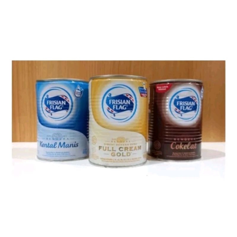 

Frisian Flag Kental Manis 490 Gram Susu Kaleng Bendera