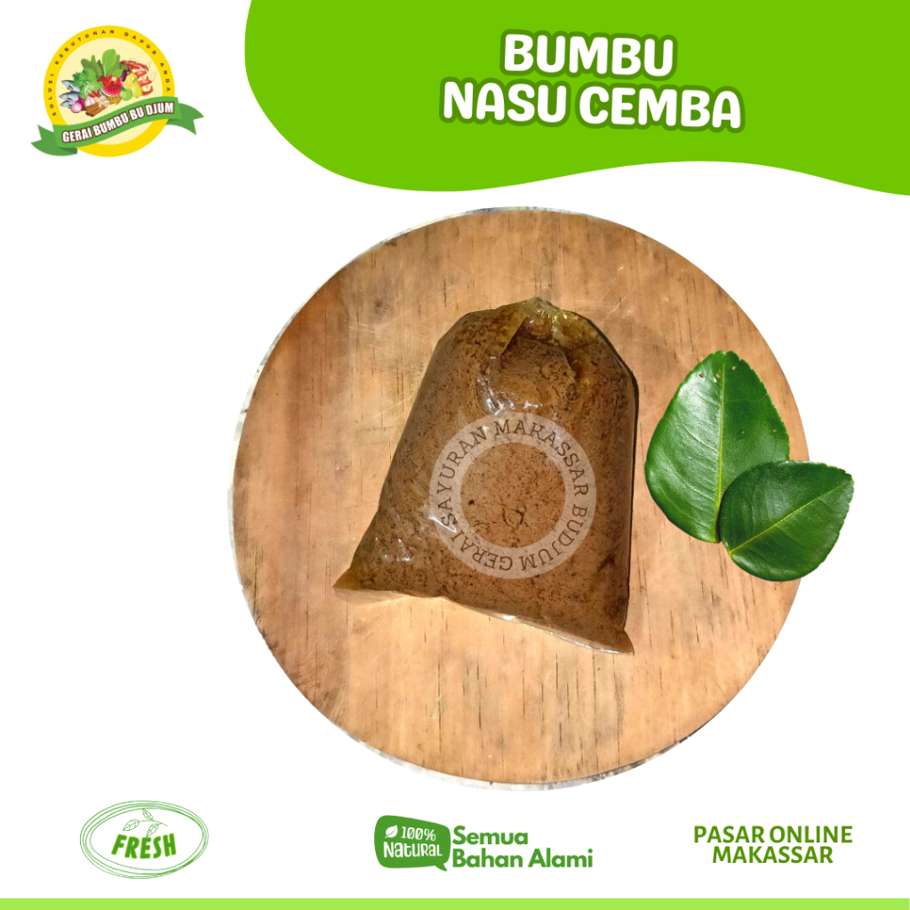 

BUMBU NASU CEMBA SUDAH JADI SIAP PAKAI BUMBU ONLINE MAKASSAR