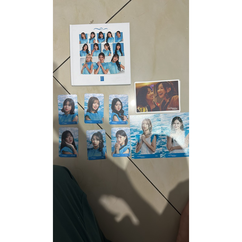 sayonara crawl photopack photocard album postcard marsha zee christy eli gita fiony indah