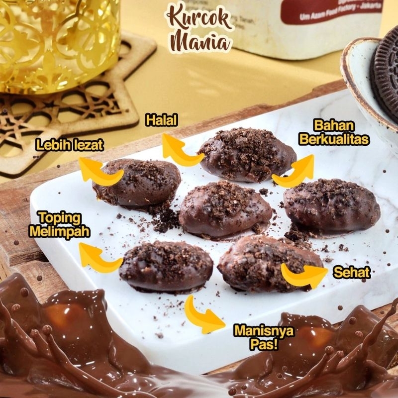 

Kurcok Mania Kurma Coklat by Herbal tinQu 150gr premium choice