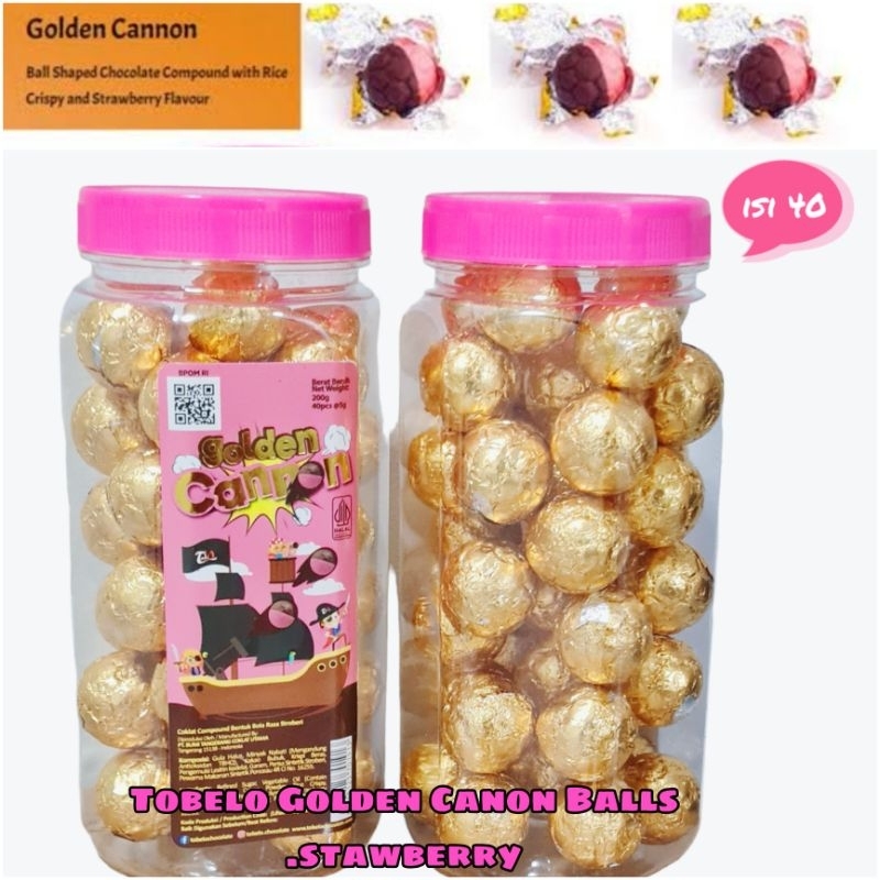 

Cokelat Tobelo Goldencanon strawberry pertoples