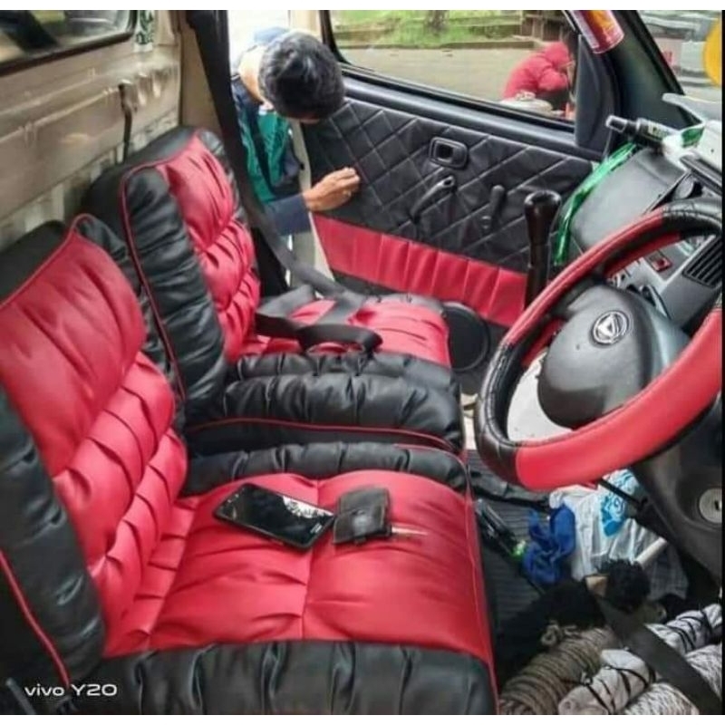 Sarung jok Avp Mega carry model sofa