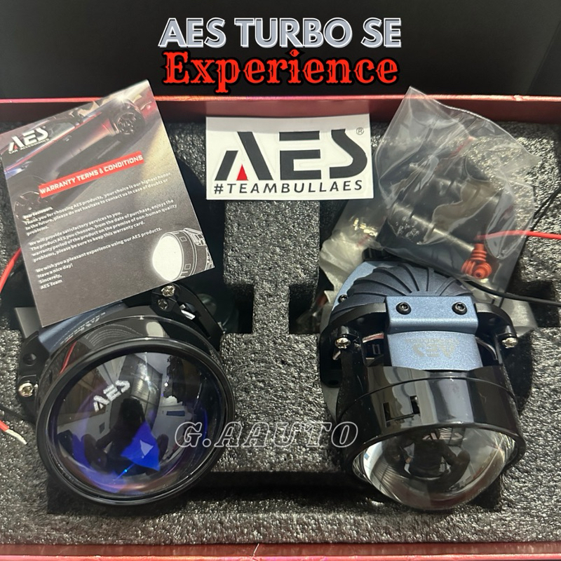 LED Biled AES Turbo SE 2.5 Inch TBS AES - Sepasang