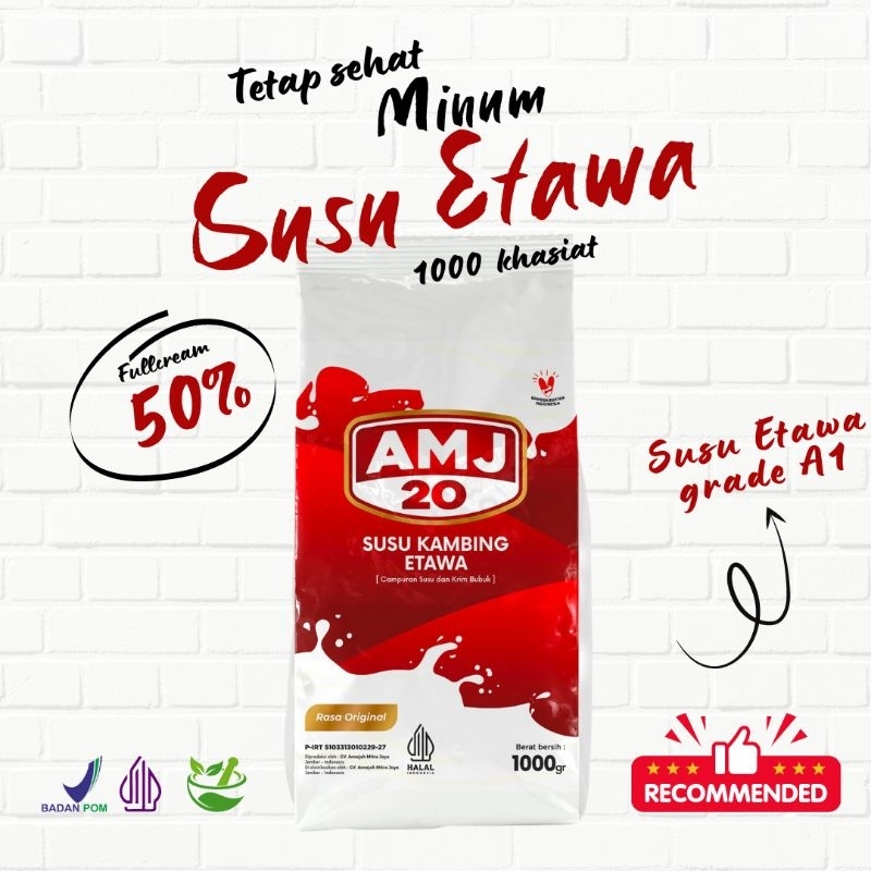 

SUSU KAMBING ETAWA ORIGINAL Susu Gemuk Etawa1kg✅️