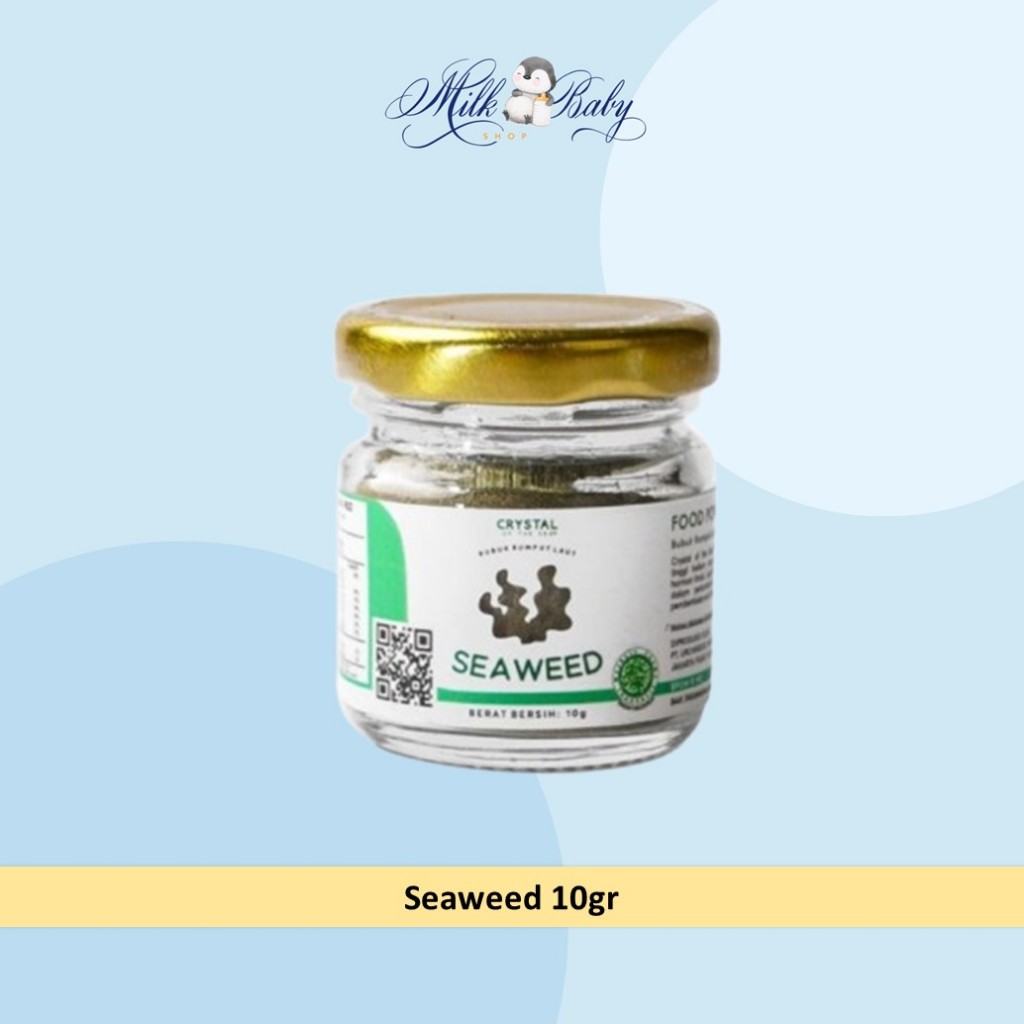

Crystal Of The Sea Seaweed Powder 10gr - Bubuk Rumput Laut Kaldu Mpasi