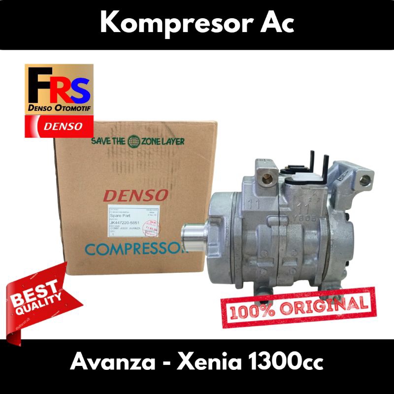 KOMPRESOR AC YARIS AVANZA VIOS XENIA RUSH TERIOS LAMA KOMPRESOR AC YARIS VIOS LAMA ORIGINAL DENSO