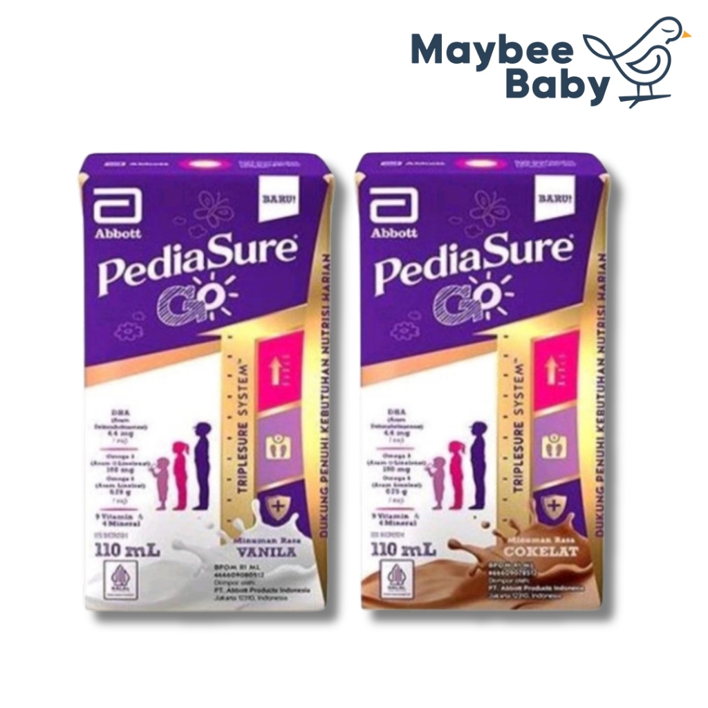 

Pediasure Go Vanila / Coklat Formula UHT 110ml