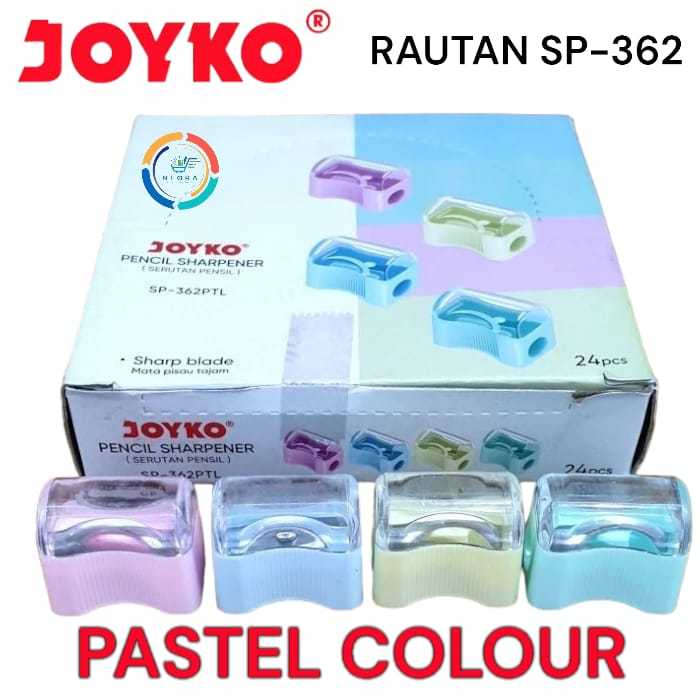 

Joyko Rautan Serutan Sharpener SP-362 Pastel