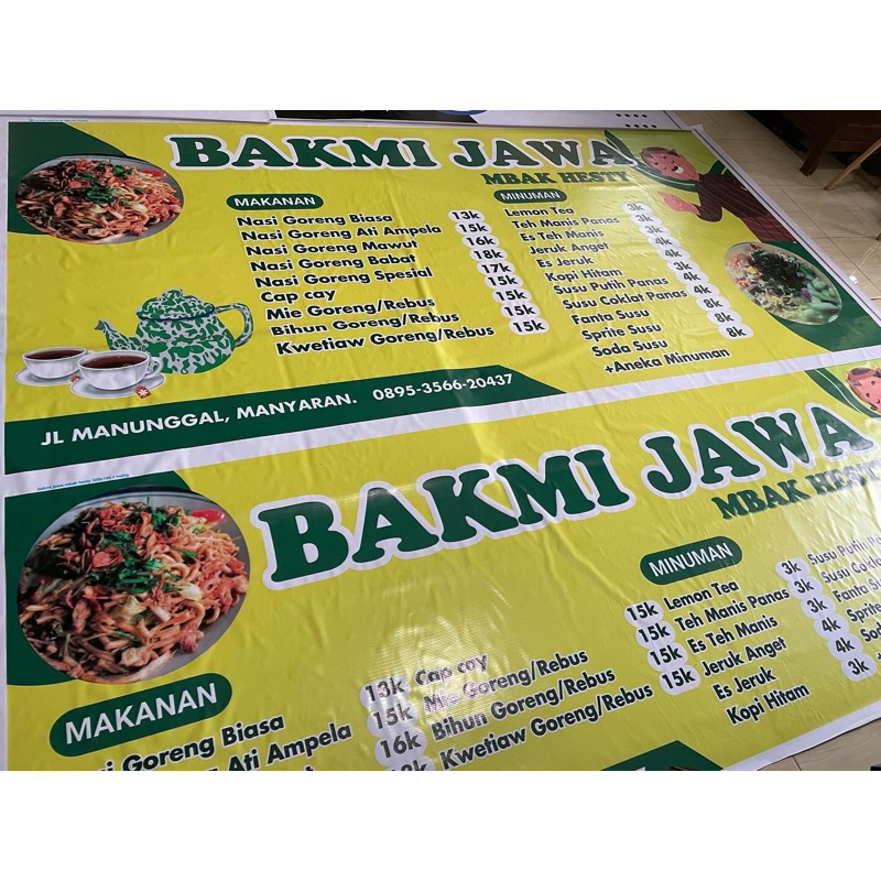 

Cetak Banner MMT Baliho Murah Cepat High Resolution 280Gram