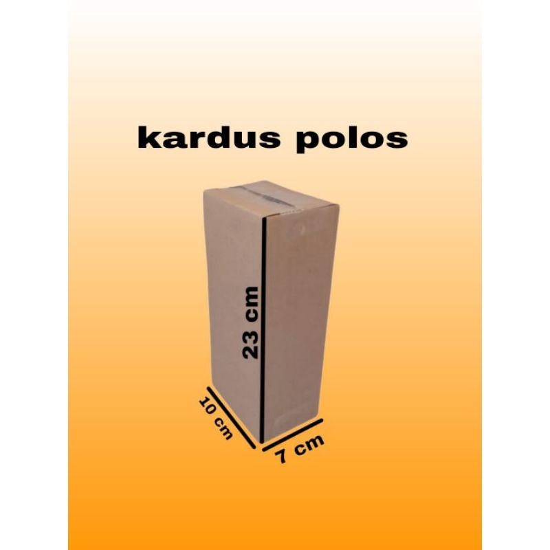 

kardus packing UK 10x7x23 kardus polos kardus kecil