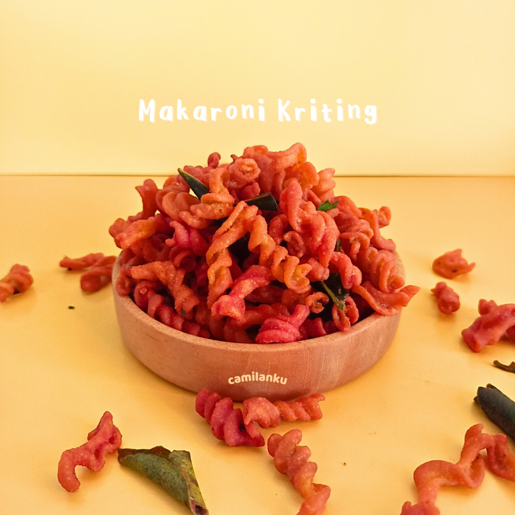 

Makaroni Spiral Keriting Pedas Daun Jeruk