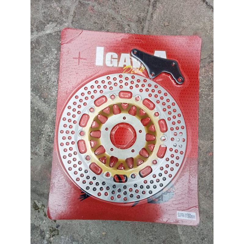 Piringan Cakram Depan Lebar 300MM Supra Lama Supra Fi Lubang Baut 5 dll