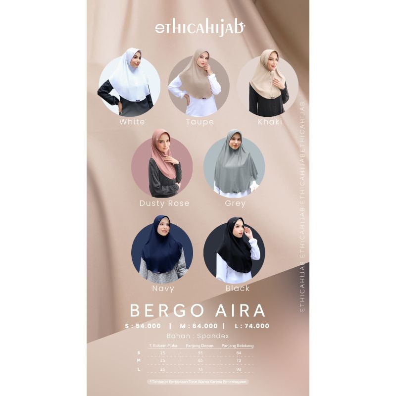BERGO AIRA - ETHICA HIJAB