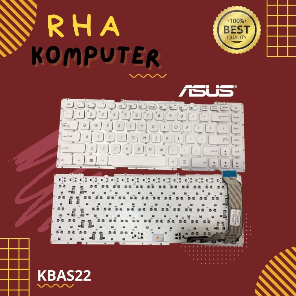 Keyboard Asus X441 Silver