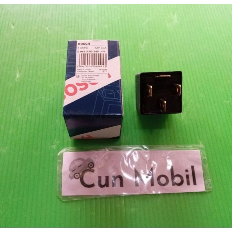 Relay Bosch 12V 12 V 30A Kaki 4
