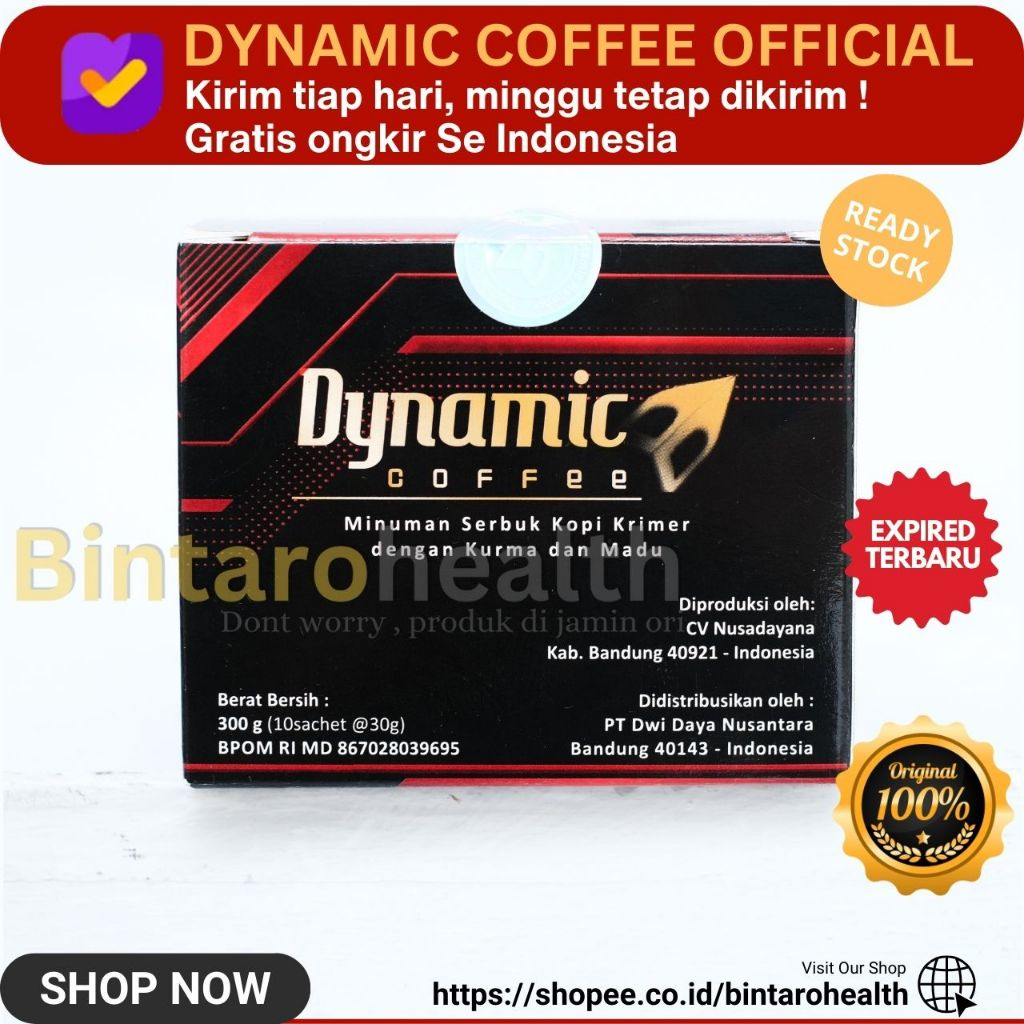 

Kopi Dynamik - Dinamik 10 Sachet