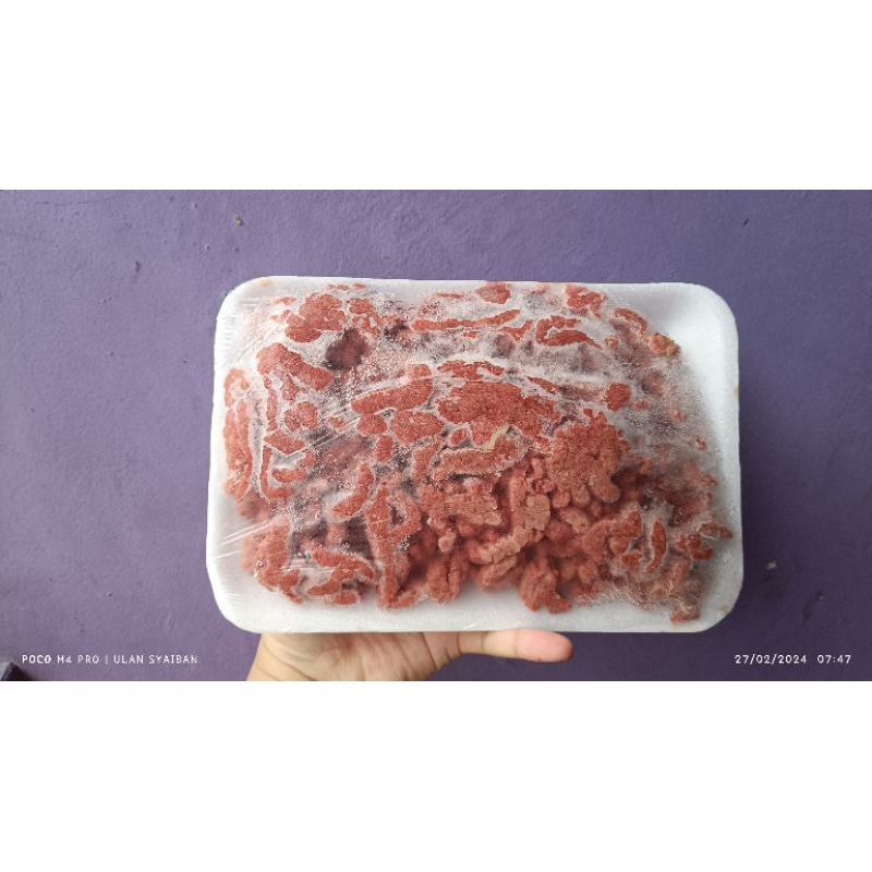 

daging giling grade B 500gr