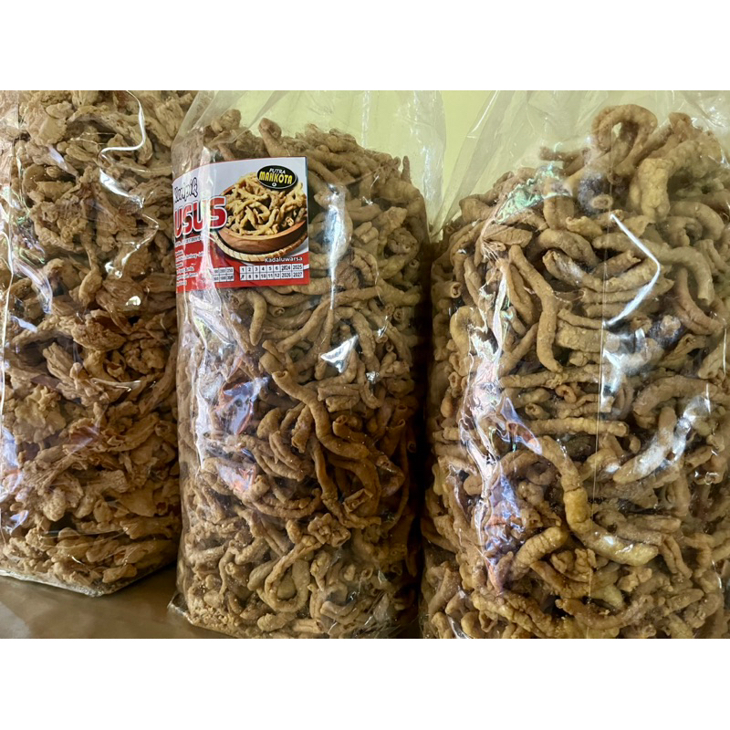 

KERIPIK USUS CRISPY RENYAH DAN GURIH