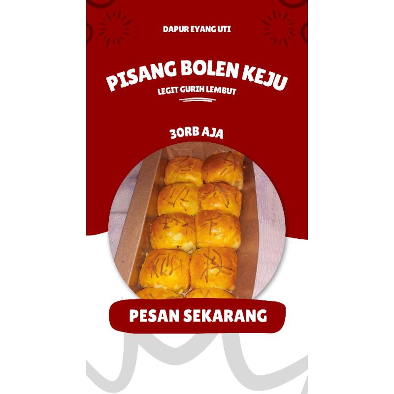 

Pisang Bolen Keju Eyang Uti isi 10