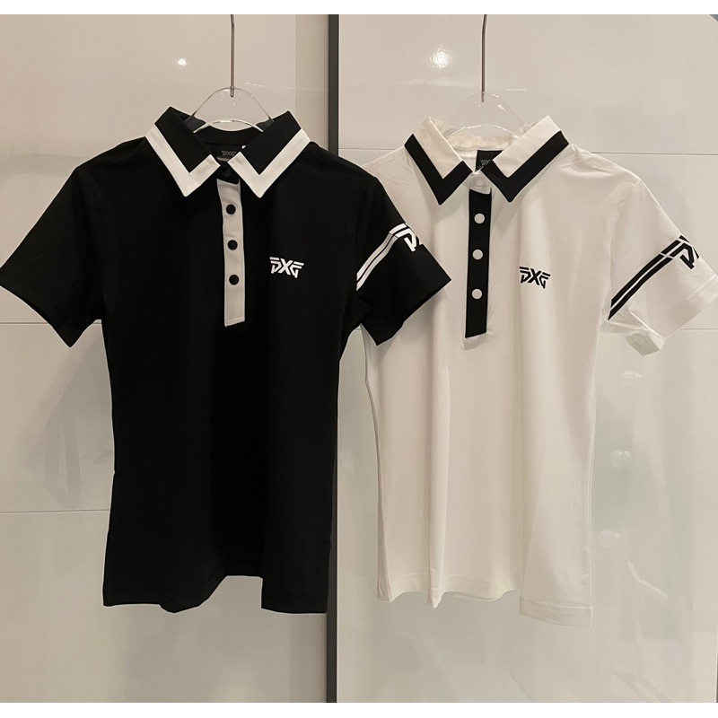 duniagolf PG golf lined collar polo golf baju golf wanita