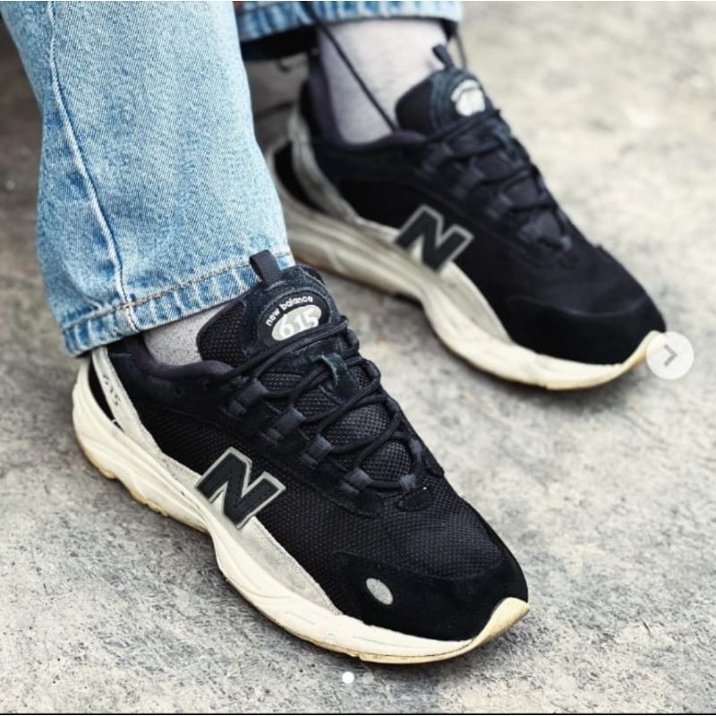 NEW BALANCE 615 BLACK GREY WHITE