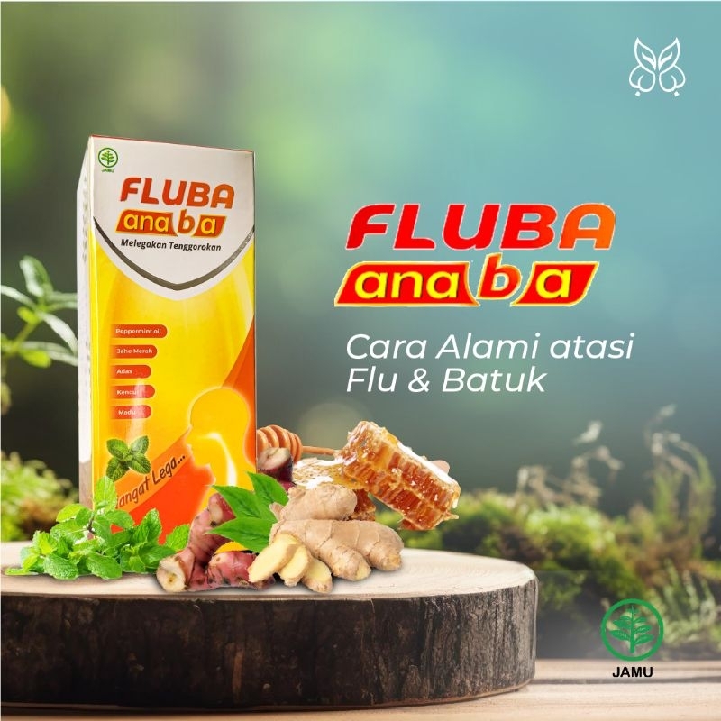 

FLUBA ANABA - Madu herbal obat flu dan batuk
