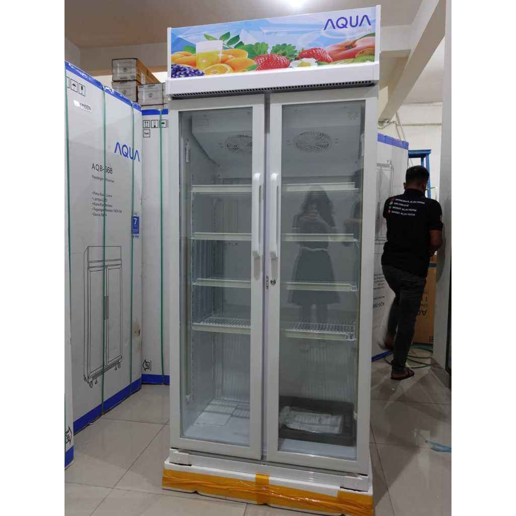 AQUA JAPAN SHOWCASE 2 PINTU AQB-568