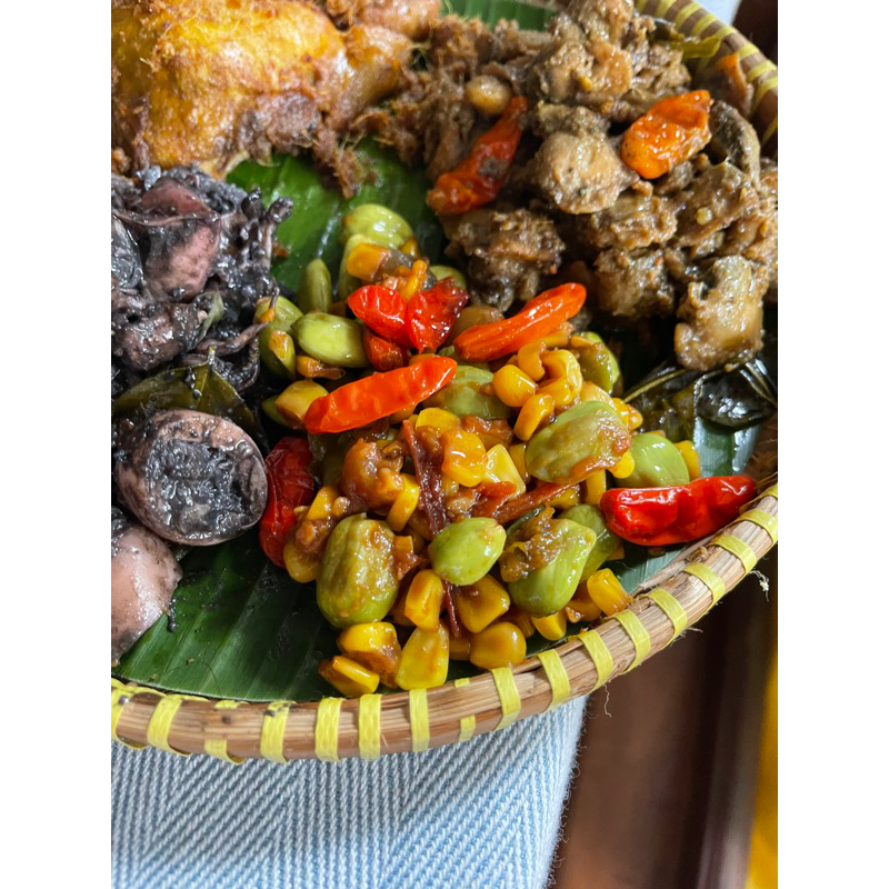 

Tumis Pete Jagung siap saji/ frozen/ masakan indonesia