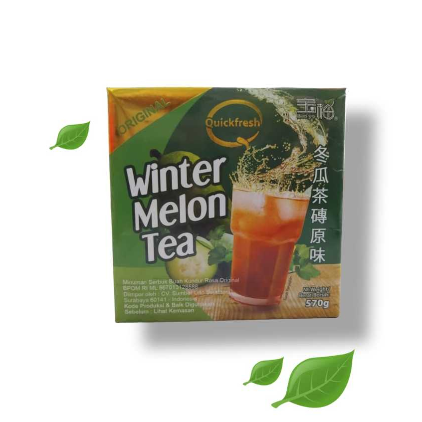 

Quick Fresh Winter Melon Tea / Teh Buah Kundur Original 570 GR /air mata kucing