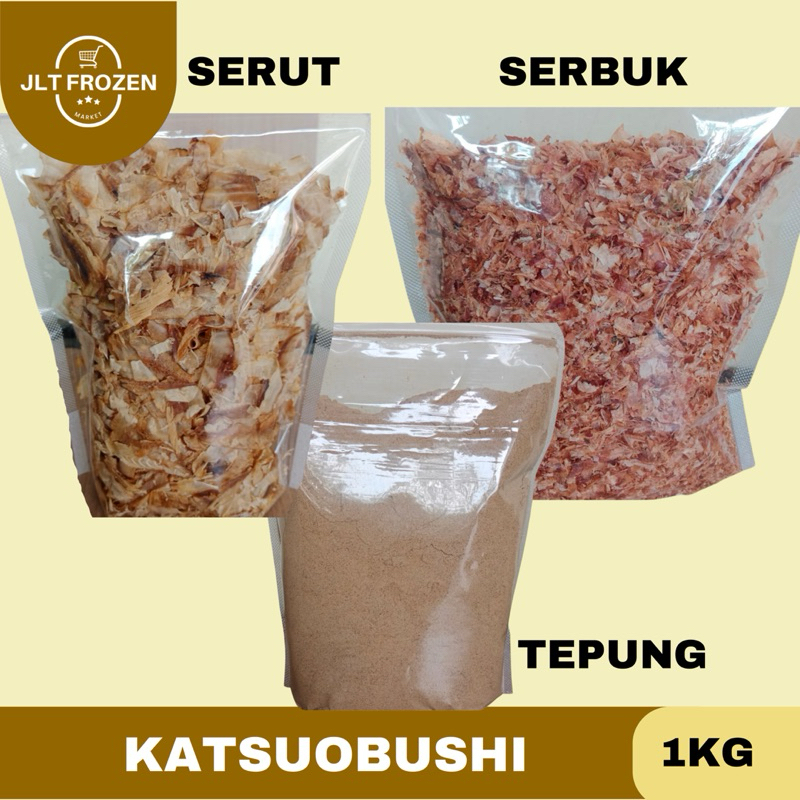 

Katsuobushi Ikan Cakalang Toping Takoyaki 1kg - Serut / Serbuk / Powder