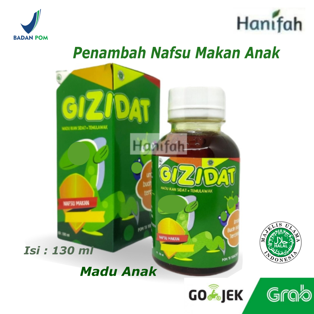 Gizidat Asli Original Penambah Nafsu Makan