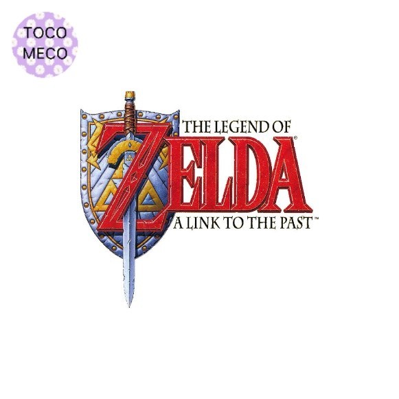 

sticker The Legend of ZELDA logo stiker film game retro arcade