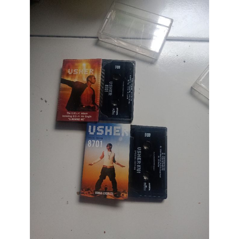 Kaset Usher 8701 dobel kaset