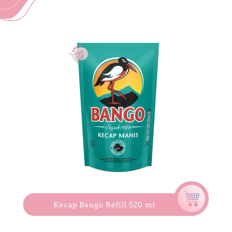 

Bango Kecap Manis Refill 520 ml / Bango Refill Pouch